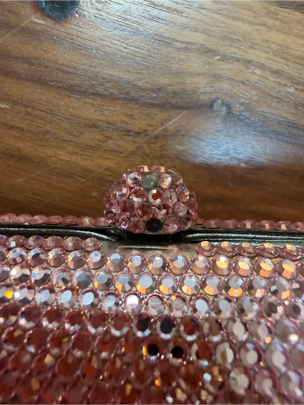 Stephanie Brand, swarovski Crystal Pink Crystal Evening Clutch.